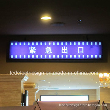 Ceiling Hanging Exit Lights with Direction LED Billboard